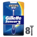 Rasoirs Jetables Gillette Sensor3 Comfort (8 uds) (Refurbished A+)