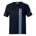 T-shirt à manches courtes homme Sparco Martini Racing Noir (Taille S)