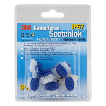 Connecteur de câble Scotchlok 3M ICD 314 IP67 6 uds