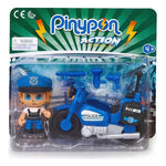 Playset Pinypon Action Police Motorbike Famosa