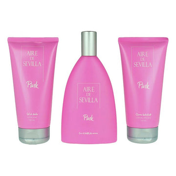 Set de Parfum Femme Pink Aire Sevilla EDT (3 pcs) (3 pcs)