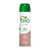 Spray déodorant BIO NATURAL 0% INVISIBLE Byly (75 ml)