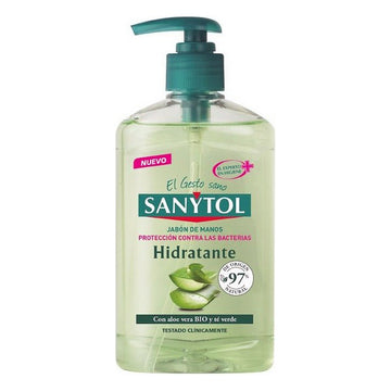 Savon pour les Mains avec Doseur Antibacterias Sanytol (250 ml)
