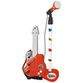 Jouet musical Cars Microphone Rouge Guitare pour Enfant