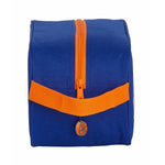 Range-Chaussures de Voyage Valencia Basket Bleu Orange Polyester