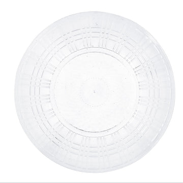 Assiette plate Quid Viba Transparent Plastique (Ø 26 cm) (Pack 12x)
