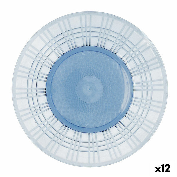 Assiette plate Quid Viba Bleu Plastique (26 cm) (Pack 12x)