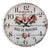Horloge Murale Romance Bois (4 x 30 x 30 cm)