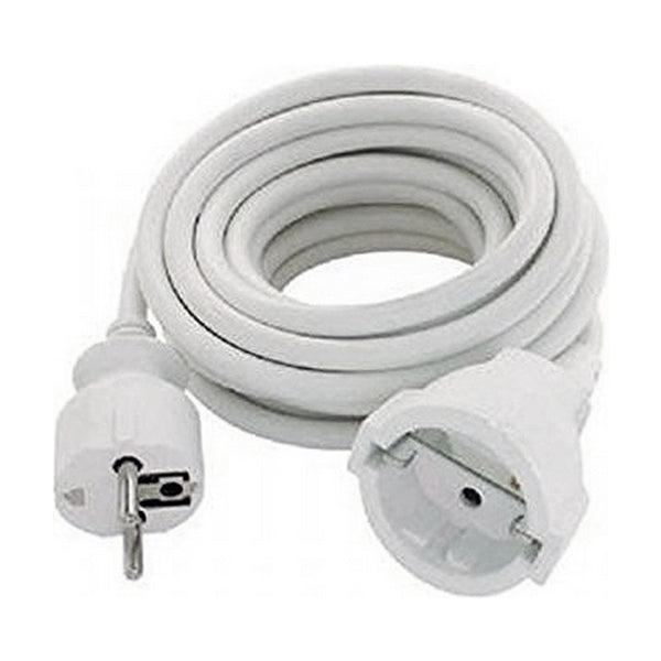 Câble de Rallonge Schuko Silver Electronics Blanc