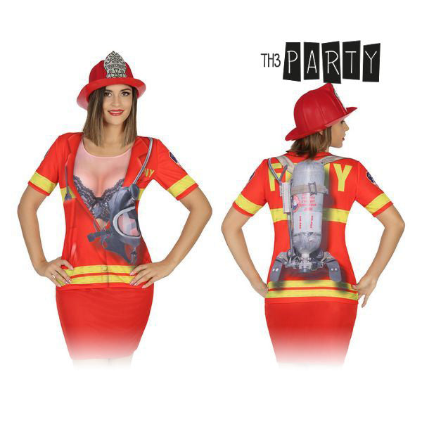 T-shirt pour adultes 8263 Femme pompier