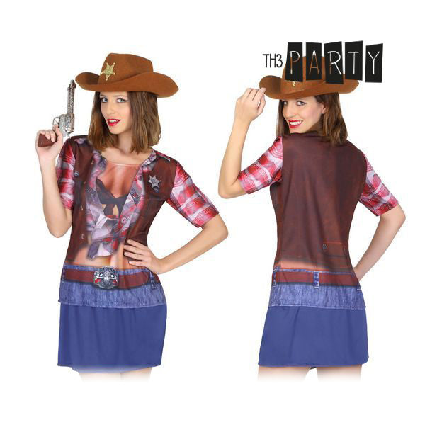 T-shirt pour adultes 8270 Cow-girl