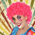 Perruque avec Cheveux Bouclés Clown 117564