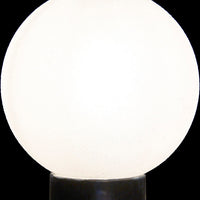 Lampe LED DKD Home Decor Sphère Verre (10 x 10 x 30 cm)
