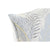 Coussin DKD Home Decor Bleu Blanc Polyester Volets (60 x 10 x 40 cm)