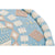 Coussin DKD Home Decor De Sol Bleu Polyester Coton (60 x 60 x 25 cm)