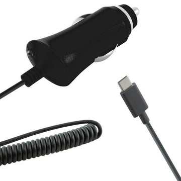 Chargeur de voiture KSIX USB 2.1A Noir