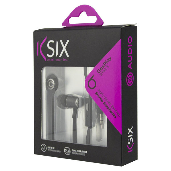 Casques avec Microphone KSIX Go & Play Small 3 3.5 mm