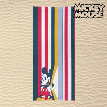 Serviette de plage Mickey Mouse 77996