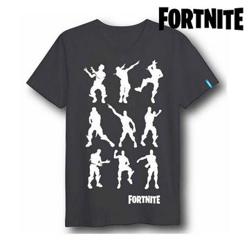 T-shirt à manches courtes unisex Fortnite 75061 Noir
