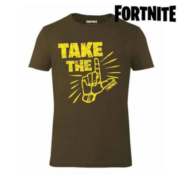 T-shirt à manches courtes unisex Fortnite 75064 Kaki