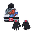 Bonnet et gants Spiderman Gris (Taille unique)