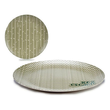 Assiette plate Bambou Fibre Ø 25 cm