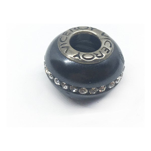 Perle de verre Femme Viceroy VMM0162-11 Noir (1 cm)