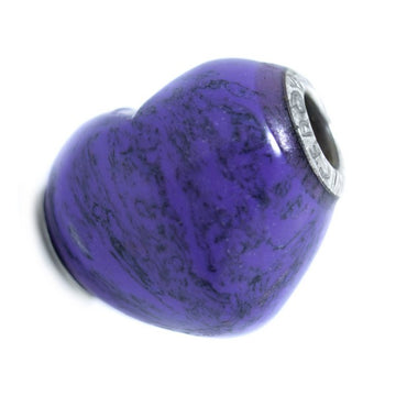 Perle de verre Femme Viceroy VMM0200-03 Violet Argenté (1 cm)