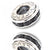 Perle de verre Femme Viceroy VMM0244-05 Noir Argent (1 cm)