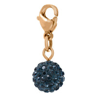 Perle de verre Femme Folli Follie 3POTO26RU Bleu (2 cm)