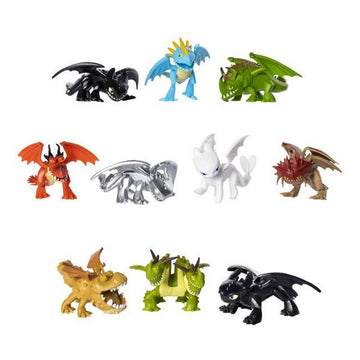 Figurine d’action Mystery Dragon - How to Train Your Dragon Bizak (5 cm)