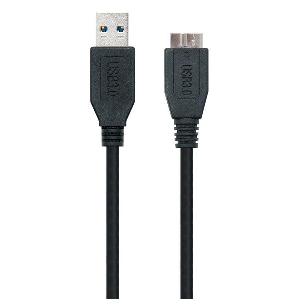 Câble USB 3.0 A vers Micro USB B NANOCABLE 10.01.110-BK Noir
