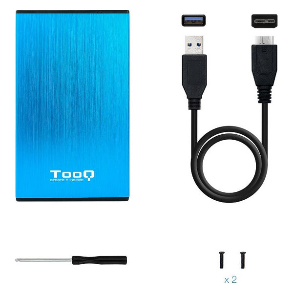 Boîtier pour disque dur TooQ TQE-2527 2,5" USB 3.0