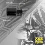 Kit de vissage OMP OMPS09831401 M14 x 1,50 4 uds Noir
