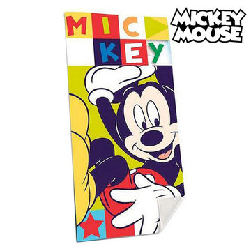 Serviette de plage Mickey Mouse (70 x 140 cm)