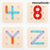 Set en bois pour former des lettres et des chiffres Koogame InnovaGoods 27 Pièces