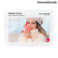 Patchs réchauffant pour les mains Heatic Hand InnovaGoods (Pack de 10)