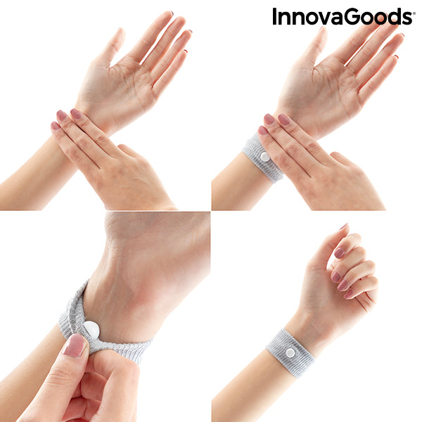 Bracelet Anti-nausées avec Point de Pression Nei-Kuan Nona InnovaGoods (Pack de 2)