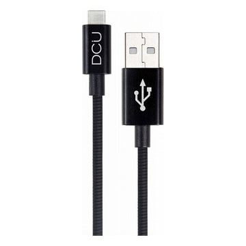 Câble USB A 2.0 vers USB C DCU Noir (1M)