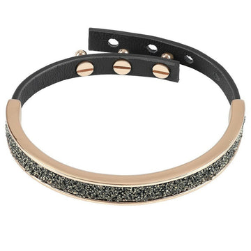 Bracelet Femme Adore 5260437 Gris Cuir (6 cm)