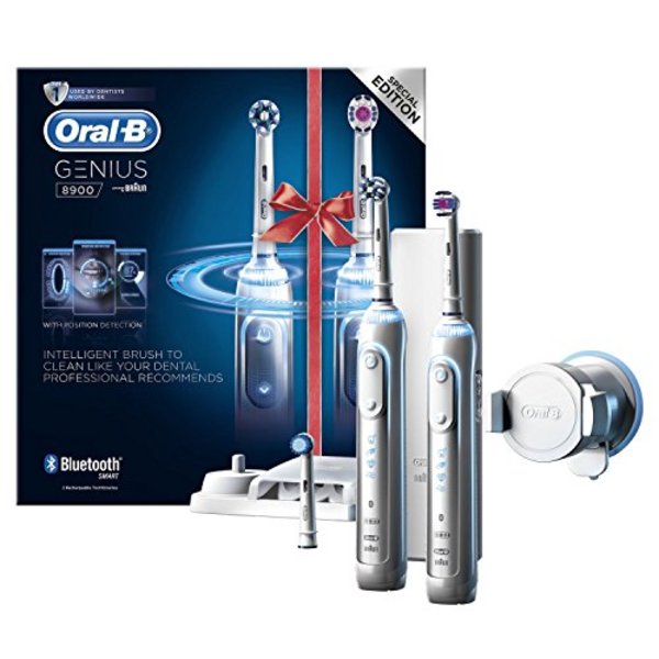Brosse à dents électrique Oral-B Genius 8900 (2 uds) (Refurbished A+)