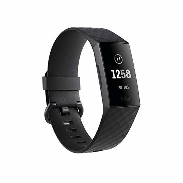 Bracelet d'activités Fitbit Charge 3 OLED Bluetooth 4.0 GPS Consommation de Calories (Refurbished C)