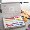 Couteaux avec Revêtement Céramique Swiss Q (6 pièces)