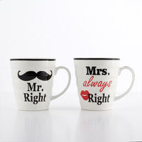 Tasses Mr. Right & Mrs. Always Right