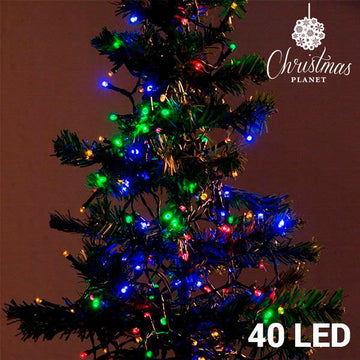 Lumières de Noël Multicouleur (40 LED)