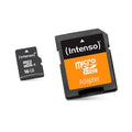 Carte Mémoire Micro SD avec Adaptateur INTENSO 3413470 16 GB Cours 10