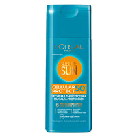 Lait solaire Sublime Sun L'Oreal Make Up Spf 50 (200 ml)