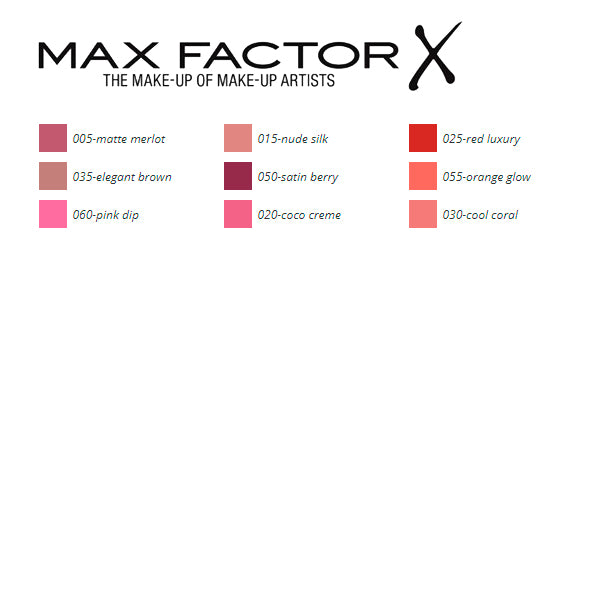Rouge à lèvres Lipfinity Velvet Matte Max Factor (23 g)