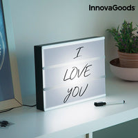 Écran LED pour Écrire des Messages Cinéma InnovaGoods