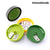 Râpe et Coupe-Légumes en Spirale avec Livre de Recettes InnovaGoods